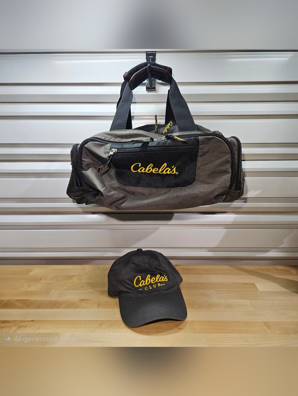 Cabela’s Gear Bundle | Multi-Pocket Tactical Duffel Bag & Cabela’s Club Hat